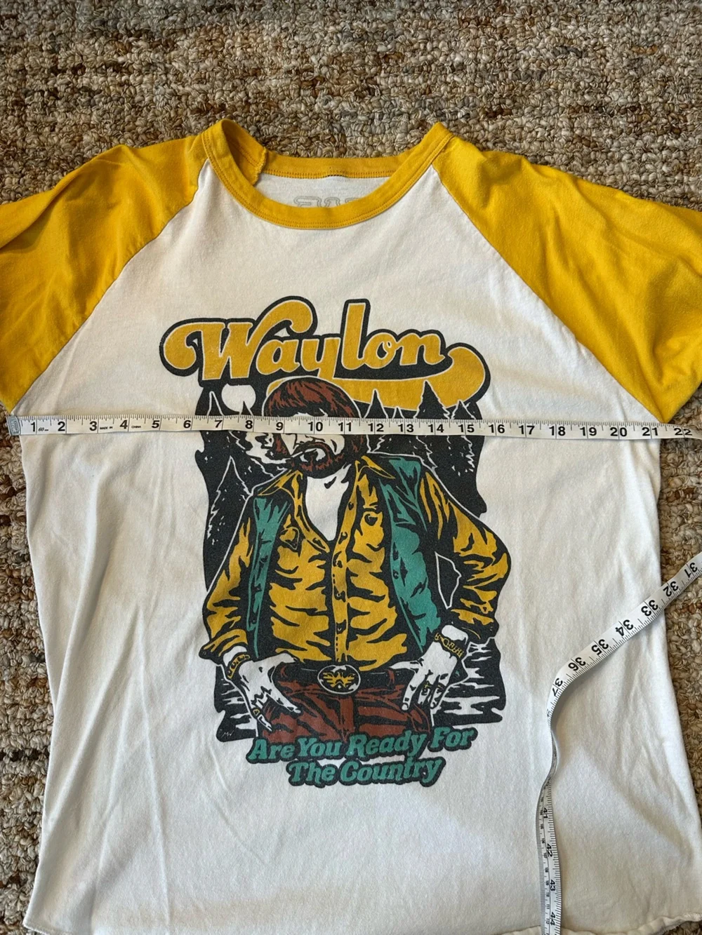 Retro Waylon Tee - Size Large